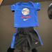 Nike Matching Sets | Nike Dri-Fit Shirt And Shorts Set (18 Months) | Color: Black/Blue | Size: 18mb