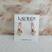 Ralph Lauren Jewelry | New Ralph Lauren Sculpted Clip-On Hoop Earrings | Color: Gold | Size: 1.1"