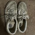 Vans Shoes | Gray Women’s Skater Vans | Color: Gray/Silver | Size: 9.5