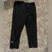 Under Armour Pants & Jumpsuits | Black Under Armour Cropped Athletic Leggings | Color: Black | Size: S