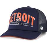 Men's '47 Navy Detroit Tigers Backhaul Foam Trucker Snapback Hat