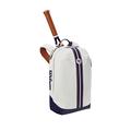 WILSON Roland Garros Super Tour Tennis Backpack - Navy/White, Holds up to 2 Rackets