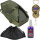 Carp Fishing Cradle Unhooking Mat with 40/kg Digital Scale Soft Mesh Sling & Fish First Aid