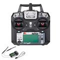 GoolRC Flysky FS-i6X 2.4GHz 10CH AFHDS 2A RC Transmitter with FS-iA6B Receiver for RC Drone Airplane Helicopter