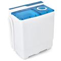 Portable Twin Tub Wash Machine with Spin Dryer