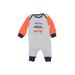 Carter's Long Sleeve Outfit: Gray Color Block Bottoms - Size 3 Month