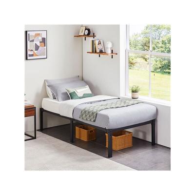 Yaheetech - Bettrahmen 41 cm Metallbett Bettgestell aus Metall, Modern Jugendbett mit Lattenrost, Image