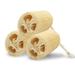 Heldig 6 Pcs Organic Natural Loofah Sponge Unbleached Luffa Eco-Friendly Shower Exfoliating Scrubber for Adults Body Deep Clean and Skin Care In Spa Bath