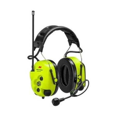 3M PELTOR MT73H7A4610NA Headset,Over-The-Head,27 dB,Yellow - 3M PELTOR