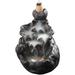 Ceramic Backflow Incense Holder Waterfall Incense Burner For Home Decor Aromatherapy Ornament Lotus Ceramic Backflow Burner Backflow Incense Burner