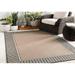 Mark&Day Outdoor Area Rugs 7x10 Balgonie Cottage Indoor/Outdoor Camel Area Rug (7 3 x 10 6 )