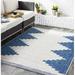 Mark&Day Outdoor Area Rugs 5x7 Wolfheze Global Indoor/Outdoor Navy Area Rug (5 3 x 7 7 )