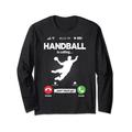 Handball Is Calling I Must Go Hand Ball Hobby Handball Langarmshirt