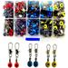 100pcs 3 Color Fishing Line Slides Hook Shank Clip Connector Swivels Fishing Beads Small Fishing Accessories Kit (Mix)