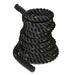 YouLoveIt 1.5 Battle Rope 30/50ft Workout Training Undulation Rope Fitness Rope Exercise Workout Ropes for Core Strength Home Gym & Outdoor Workouts