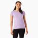 Dickies Women's Cooling Short Sleeve Pocket T-Shirt - Purple Rose Size 2Xl (SSF400)