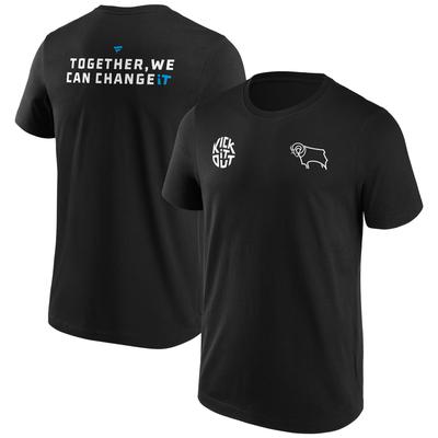 Derby County x KIO Grafik-T-Shirt – Schwarz – Herren Image