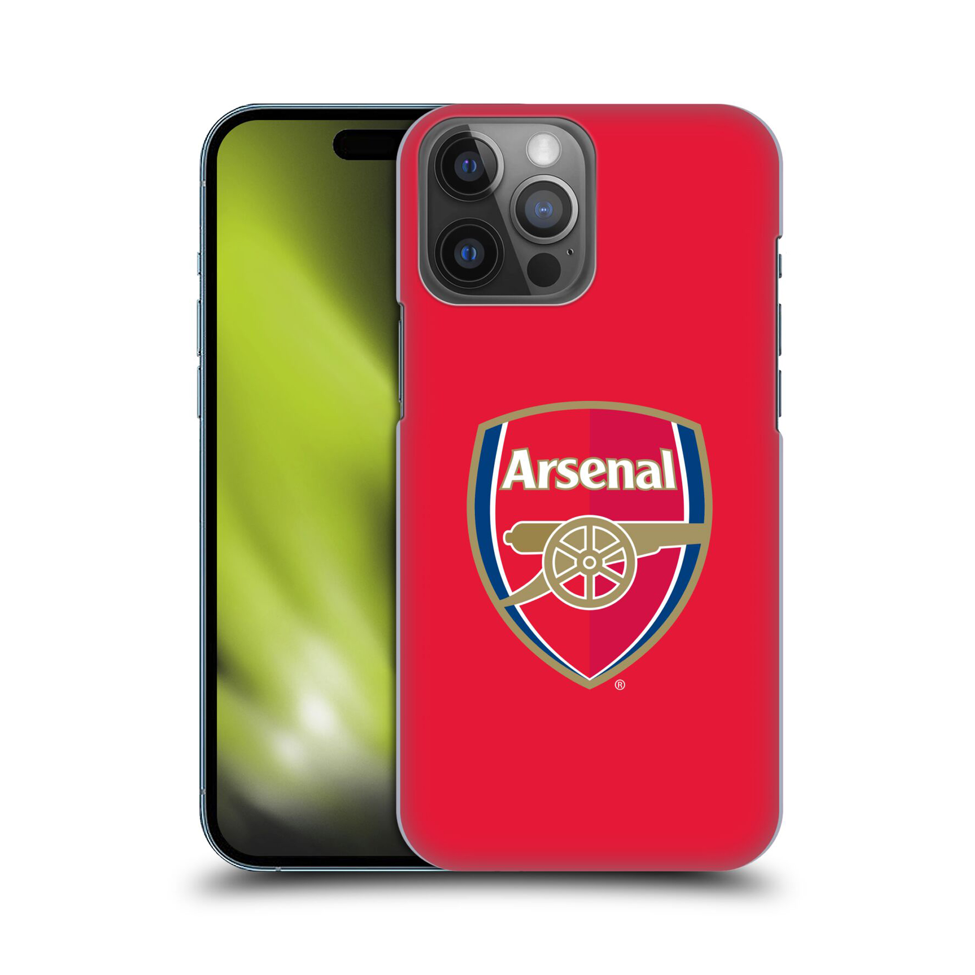 Arsenal Crest Handyhülle mit fester Rückseite – Rot – iPhone Image