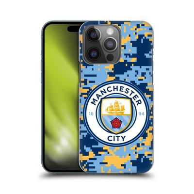 Manchester City Digital Camouflage Handyhülle mit fester Rückseite – Marineblau/Himmel – iPhone Image