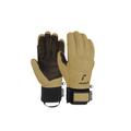 Skihandschuhe REUSCH "Overlord" Gr. 8, braun (hellbraun, dunkelbraun) Damen Handschuhe Sporthandschuhe