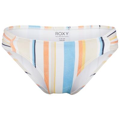 Roxy - Women's Printed Beach Classics Moderate - Bikini-Bottom Gr L weiß