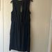 Madewell Dresses | - Madewell 100% Silk Black Sleeveless Mini Dress Size 6 | Color: Black | Size: 6