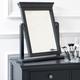 The Furniture Outlet Florence Midnight Grey Painted Dressing Table Mirror