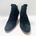 Free People Shoes | Free People Loveland Cutout Braid Suede Ankle Booties Made In Spain Size 39 | Color: Black | Size: 39eu