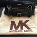 Michael Kors Bags | Authentic Michael Kors Black Leather Shoulder Bag | Color: Black | Size: Medium