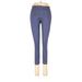 Adidas Active Pants - Mid/Reg Rise: Blue Activewear - Women's Size Medium