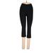 Nike Active Pants - Low Rise Skinny Leg Cropped: Black Activewear - Women's Size X-Small