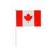 Dtydtpe Flag Hand-Cranked Flag 8Th Flag Canadian 10Pcs Hand-Cranked Canada Home Decor