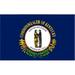 Annin Flagmakers 141950 2 ft. X 3 ft. Nyl-Glo Kentucky Flag