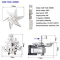 220v shaded pole motor fan oven motor microwave oven motor fan heater motor dryer blower motor