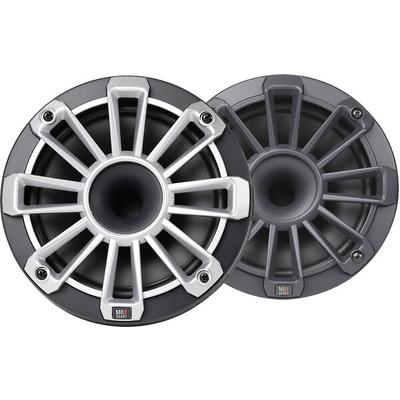 MB Quart NH2-116 Nautic 6.5" Horn Speakers, Black/White Grilles