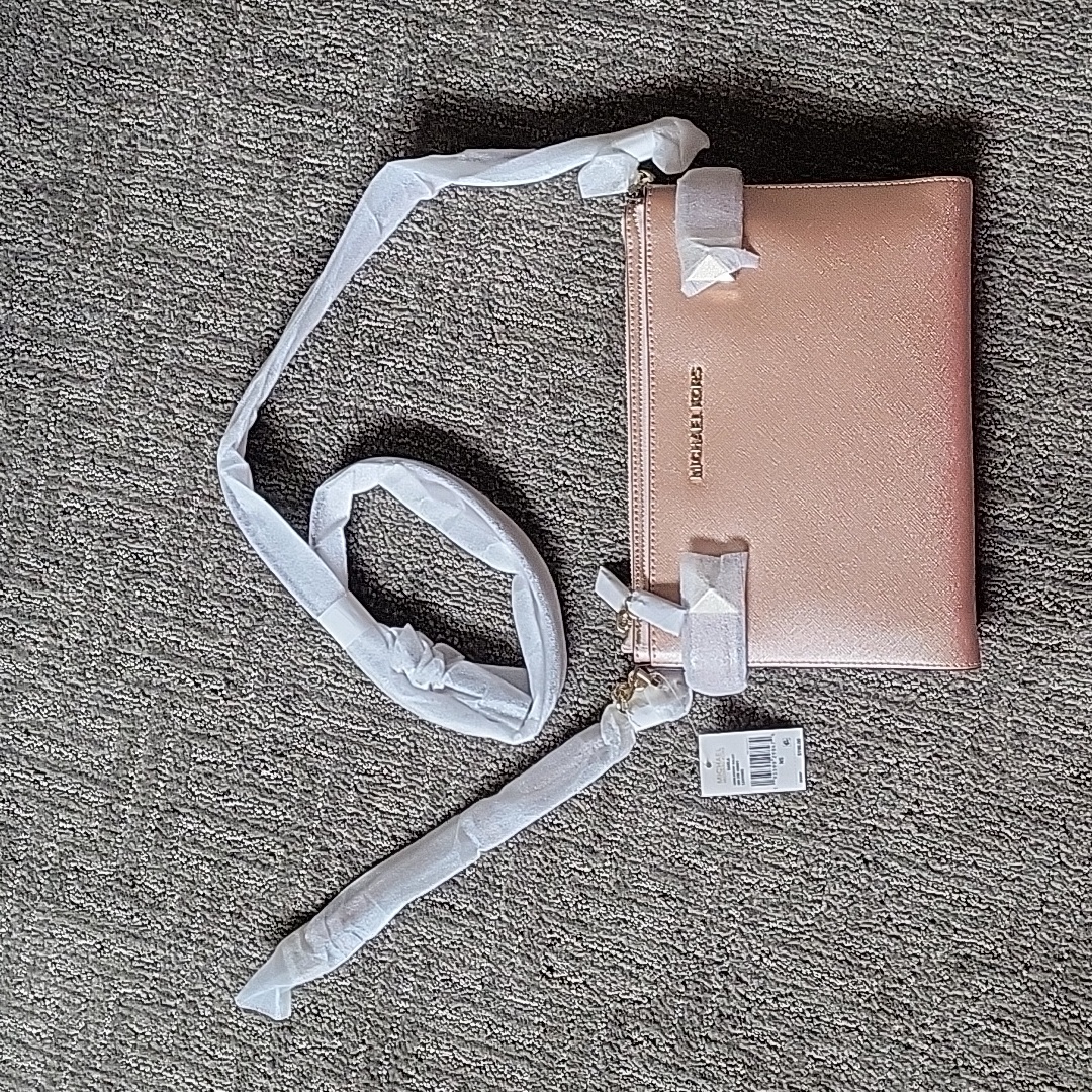 Michael Kors Bags | Used Michael Kors Handbag Karla 32h9lkgc2m Ballet | Color: Cream | Size: Os