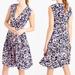 J. Crew Dresses | J. Crew Silk Hibiscus Print Dress Size 6 N | Color: Blue/Pink | Size: 6