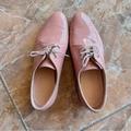 J. Crew Shoes | J.Crew Lace Up Loafers Oxford | Color: Pink | Size: 6