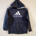 Adidas Shirts & Tops | Adidas Boys Pullover Hoodie Sweatshirt Size M Black Dry Wick Spell Out | Color: Black | Size: Mb