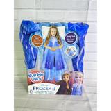 Disney Other | Disney Frozen 2 Blankie Tails Adventure Elsa Wearable Blanket 56in X 30in Soft | Color: Blue | Size: Os