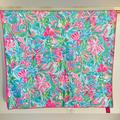 Lilly Pulitzer Bath | Lilly Pulitzer Lounge Towel Oversized | Color: Blue/Green | Size: Os