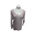 American Eagle Outfitters Sweaters | New American Eagle Size Xs Open Knit Sweater Lilac Purple Cotton Blend V Neck | Color: Purple | Size: Xs