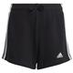 adidas - Girl's Essentials 3-Stripes Shorts - Shorts Gr 140 schwarz