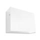 White Household Fuse Box Consumer Unit Cover - Lightning Bolt Electricity Box Cover for Home, New Build Property, Office and Industrial - (To Fit 450mm X 235mm X 130mm Box)