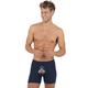 Boxer TRIGEMA "TRIGEMA Bequeme Pants mit lustigem Affen-Motiv" Gr. XL, 1 St., blau (navy) Herren Unterhosen