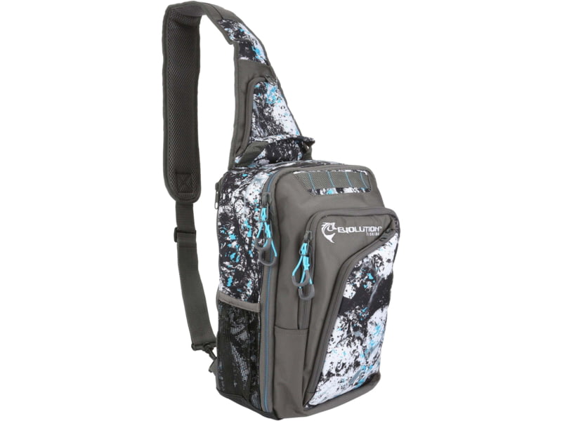 Evolution Outdoor Largemouth 3600 Sling Pack Includes 1 Tray Quartz Blue 34024-EV
