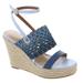 Tommy Hilfiger Kalendar - Womens 10 Blue Sandal Medium