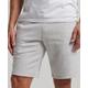 Superdry Men's Vintage Logo Embroidered Jersey Shorts Light Grey / Glacier Grey Marl - Size: L