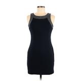 Banana Republic Factory Store Casual Dress - Mini Mock Sleeveless: Black Solid Dresses - Women's Size P