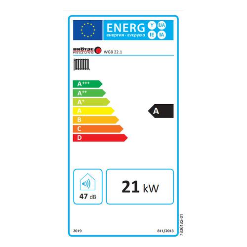 Brötje Gas-Brennwertwandkessel wgb, 22.1, 2,9-22,0 kW, BWGB221